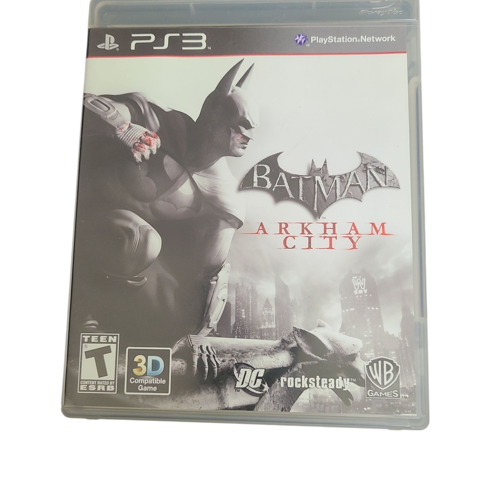 Batman: Arkham City, Origins, Asylum PlayStation 3 Game Tested Working
